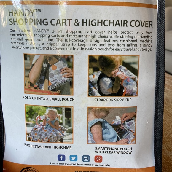 LAST CHANCE NWT Shopping Cart Cover - Picture 4 of 8